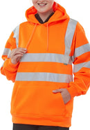 Unisex Pull-Over Hi-Vis Hoodie