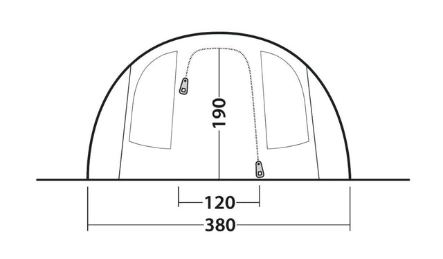 Rockwell 6 Poled Tent