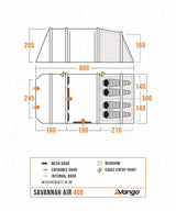 Savannah 400 Air Tent