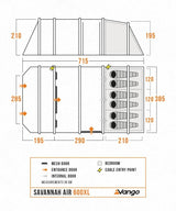 Savannah 600XL Air Tent Package