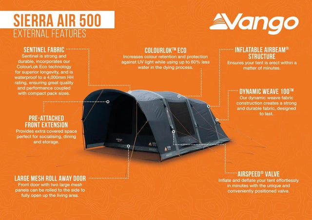 Sierra 500 Inflatable Tent