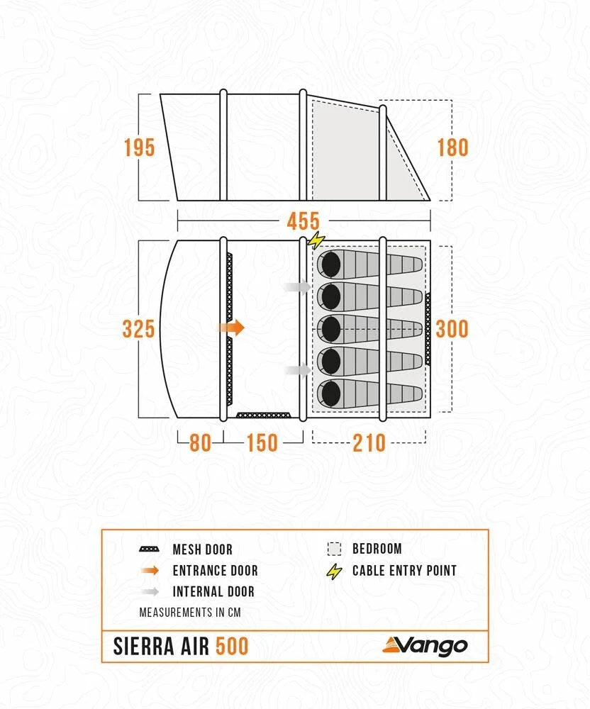 Sierra 500 Air Tent Package
