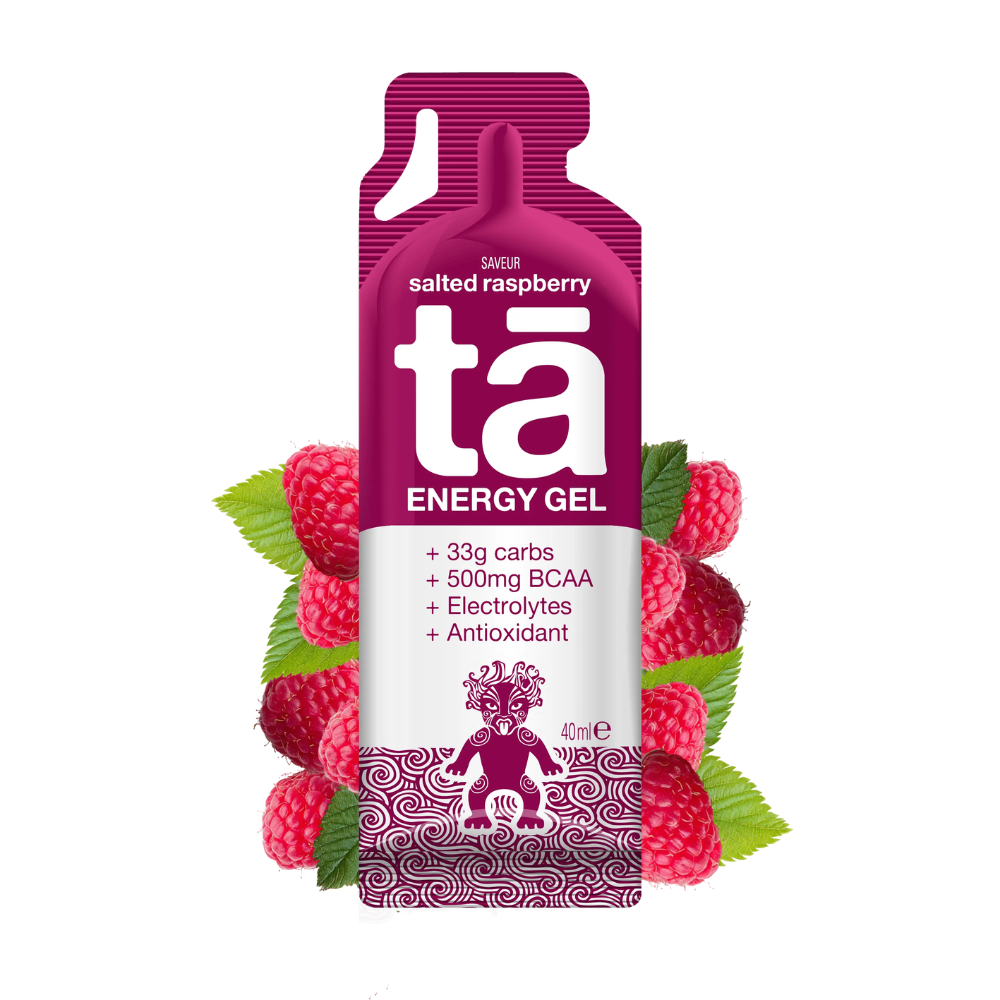 Tā Energy Gel 40ml - Salted Raspberry Flavour