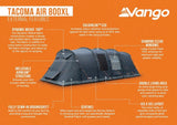 Tacoma 800XL Inflatable Tent