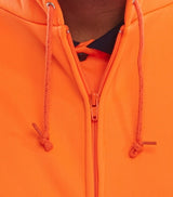Unisex Hi-Vis Fully Zipped Hoodie