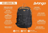 Hex Urban 25L Daysack