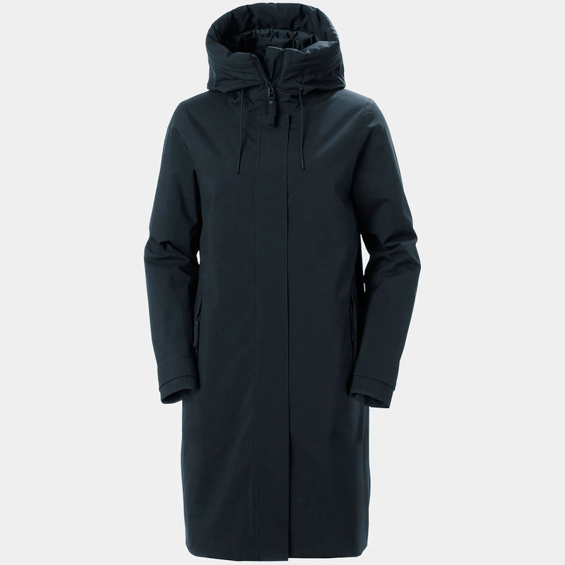 Women's Victoria Insulated Raincoat - Dark Navy