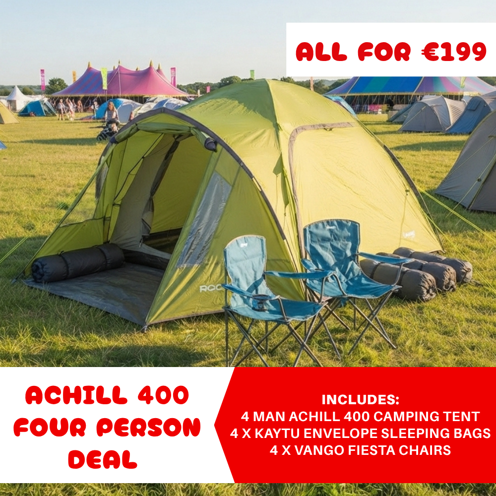 4-Person Festival Camping Bundle