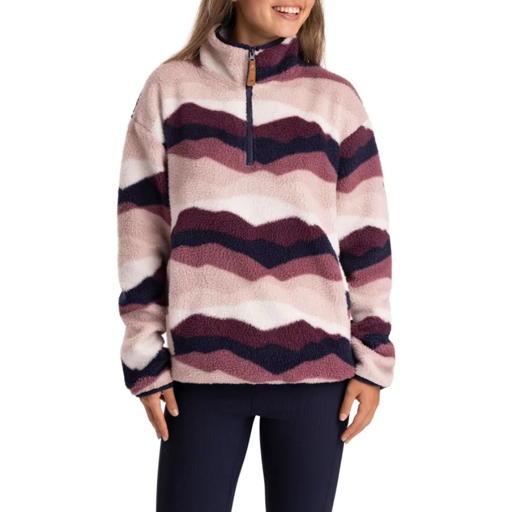 Womens 1/2 Zip Sherpa Fleece Ovie