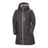 Women's Belfast Long Winter Jacket - Thunder Grey front