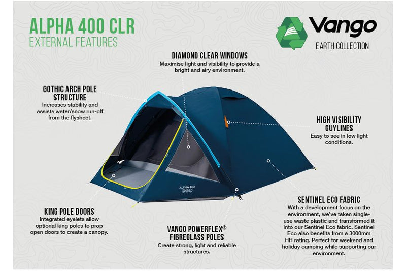 Alpha 400 CLR Tent