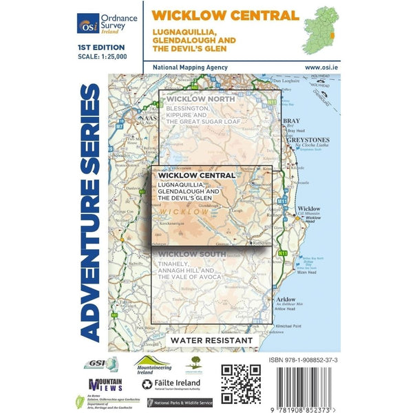 Ordnance Survey Maps | Buy OSI Maps Ireland | Paper Laminated | OAS.ie ...