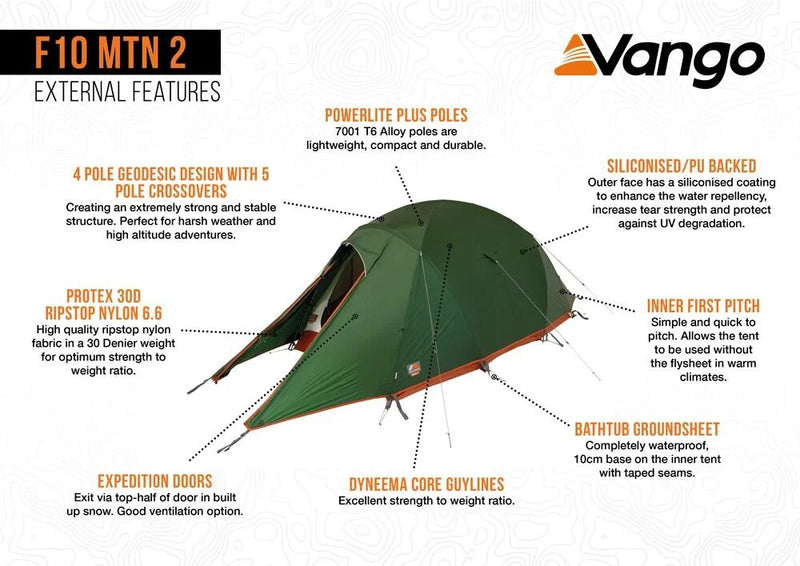 F10 MTN 2 Tent