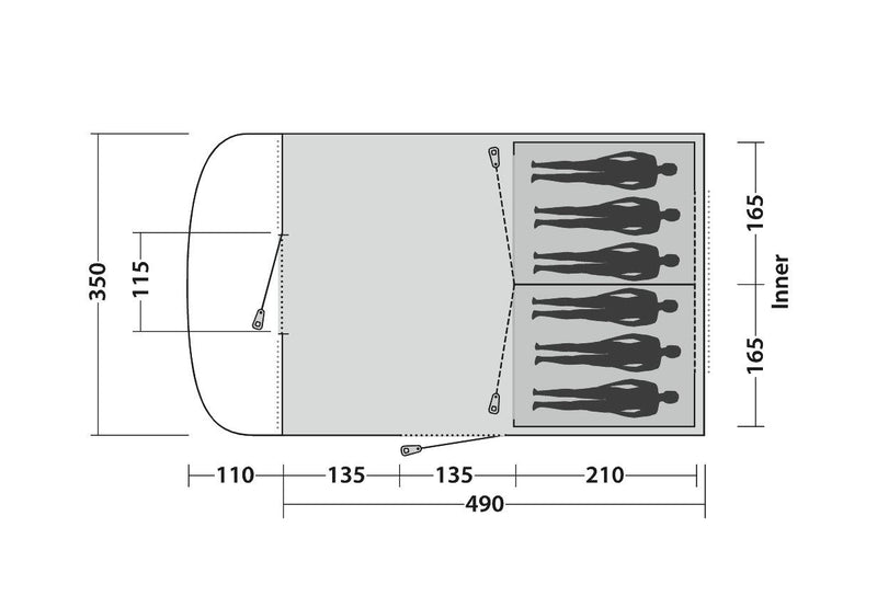 Palmdale 600 Tent