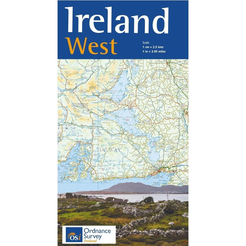 Ireland West Map Paper