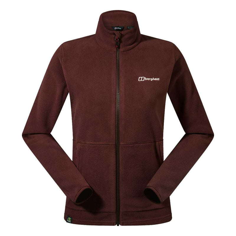 Womens fleece jackets full zip sale