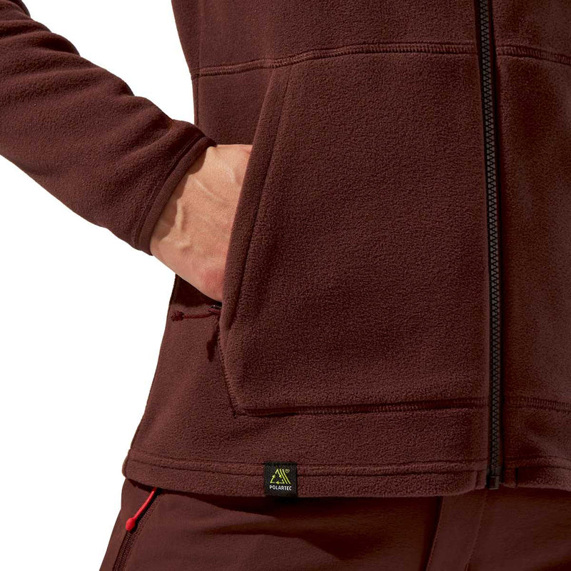 Women's Prism 2.0 Micro Full Zip Fleece - Cedar Brown