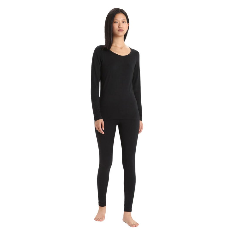 Women's Merino 200 Oasis Thermal Leggings - Black