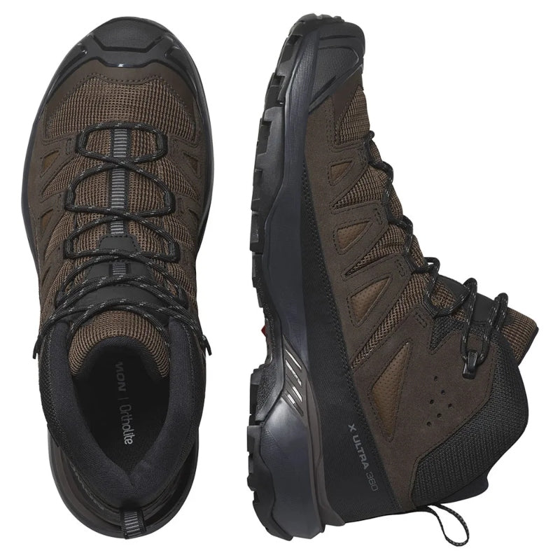 X Ultra 360 Leather GORE-TEX Mid - Dark Earth