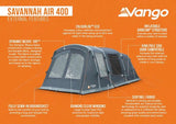 Savannah 400 Air Tent Package [ PRE - ORDER ]