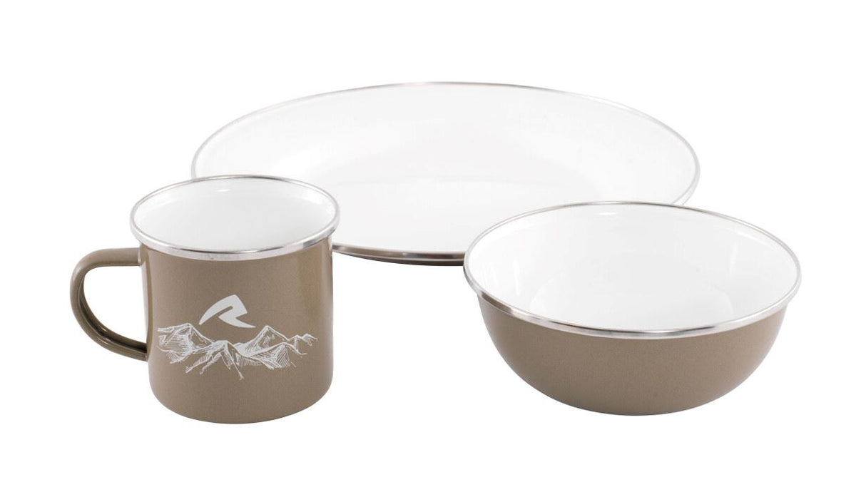 Tongass Single Enamel Set