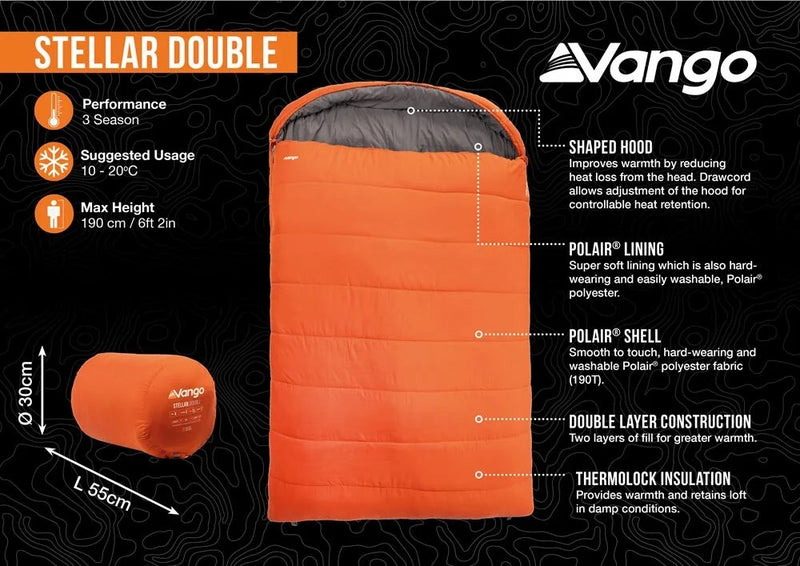 Stellar Double Sleeping Bag