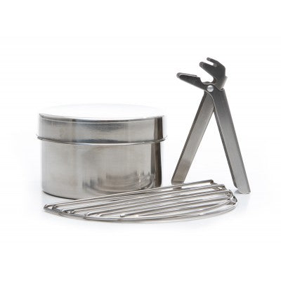 Metal Check Cook Small Steel Cook Kit | Fast Delivery | OAS.ie – Outdoor Adventure Store