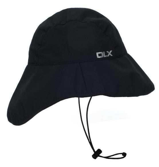 DLX Ando Waterproof Rain hat - Black