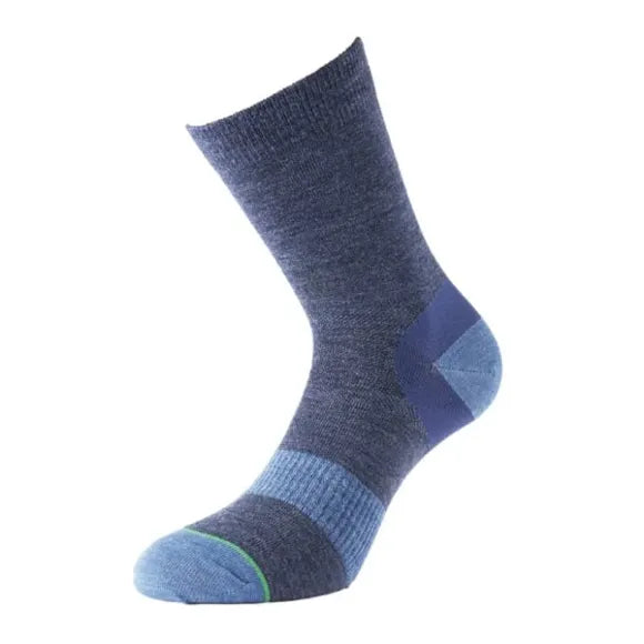 1000 Mile Wh/Gry (3-5) Run 2261W-LS Lot De 2 Paires De Chaussettes