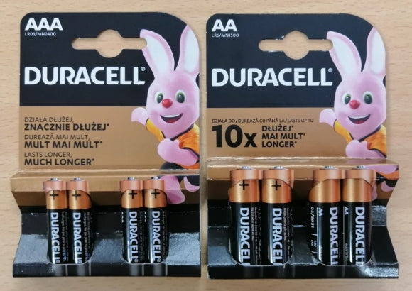 Duracell 4-Pack Batteries