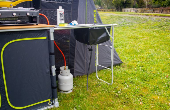 Eco Kitchen with Windshield