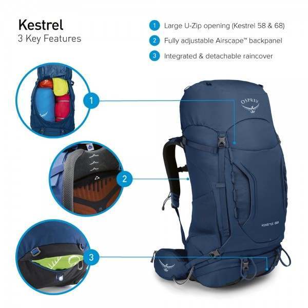 Kestrel 68 Trekking Backpack