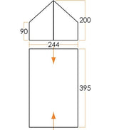 RNR Icelandic Troop Tent - Includes Free Groundsheet