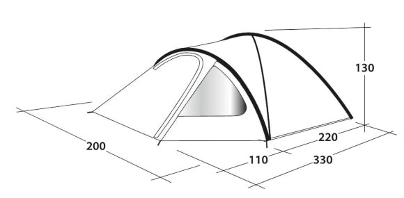 Cloud 3 Tent