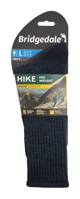 Men's Hike Midweight Comfort Sock