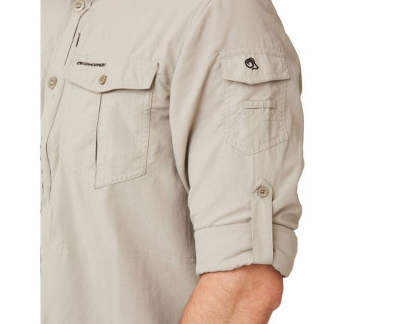 Men's NosiLife Adventure Long Sleeve Shirt Parchment