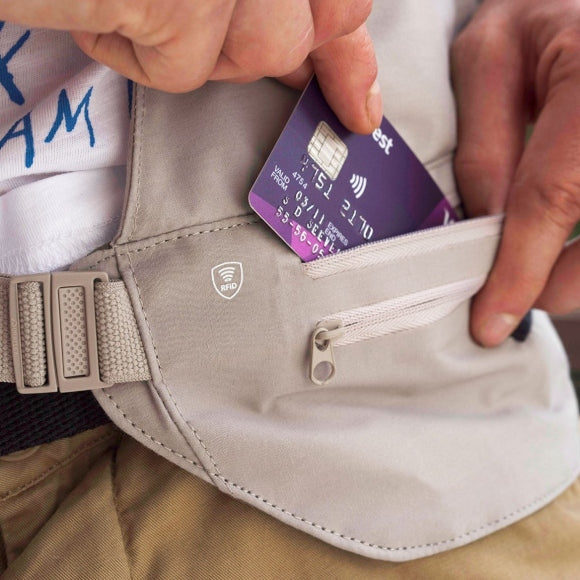RFiD Multi-Pocket Waist Wallet