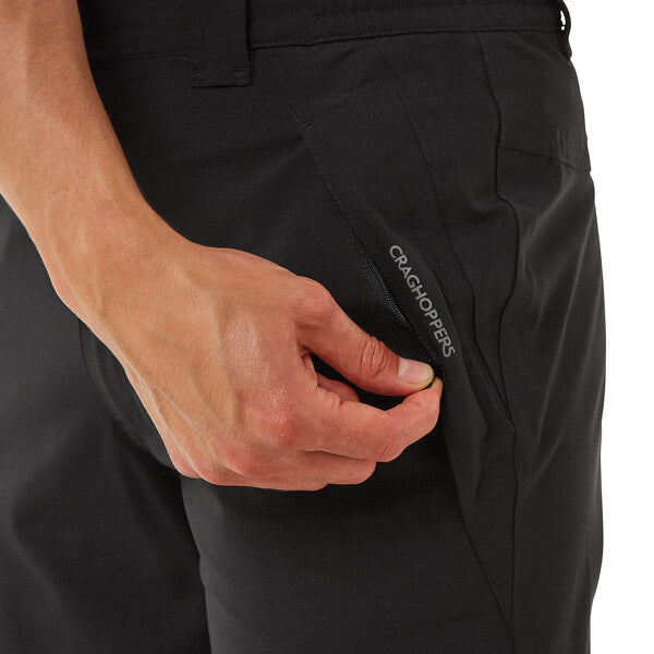 Men's Steall Waterproof Trousers - Black